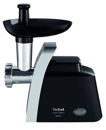 Masina de tocat carne HV 7 in 1 NE109838, 1400 W,  2 site inox, 3 conuri feliere si radere, 2 accesorii rosii si carnati, functia Reverse, ne [1]
