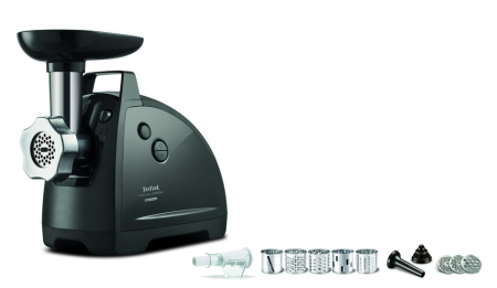 Masina de tocat carne HV8 PLUS 11IN1 Tefal NE685838, 2000W, 2.3kg carne/min, 5 accesorii pentru razuire, feliat, maruntire gheata, sos de rosii, kebbe [3]