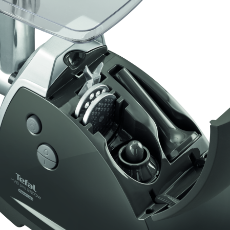 Masina de tocat carne HV8  Plus 9 in 1 NE688837, 2200 W, 3 site inox, 6 accesorii, functia Reverse, gri [2]