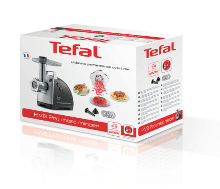 Masina de tocat carne HV8  Plus 9 in 1 NE688837, 2200 W, 3 site inox, 6 accesorii, functia Reverse, gri [8]