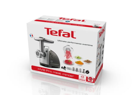 Masina de tocat carne HV8  Plus 9 in 1 NE688837, 2200 W, 3 site inox, 6 accesorii, functia Reverse, gri [6]
