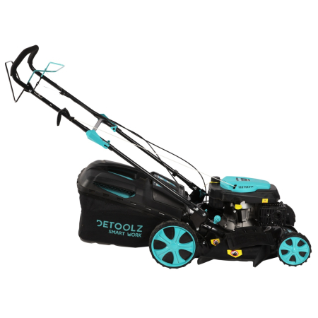 Masina de tuns gazon Detoolz, 3.5CP, 146CC, latime de taiere 46cm, colector 60L, propulsie automata [2]
