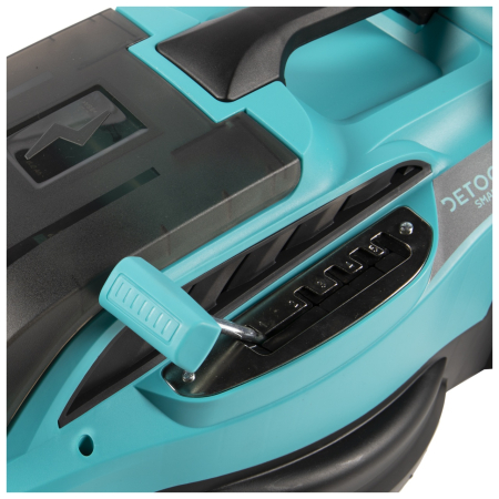 Masina de tuns gazon Detoolz, doua porturi 18V, latime de taiere 38cm, colector 36L [5]