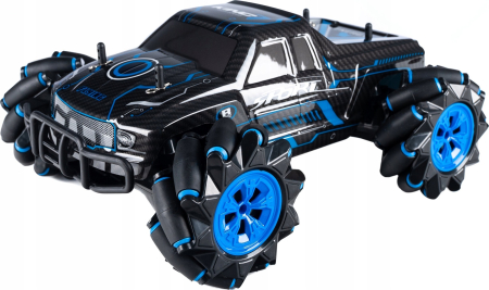 Masina teren 4x4 telecomandata role laterale drift gesturi, 27x22x13 cm, viteza 20 kmh, negru [13]