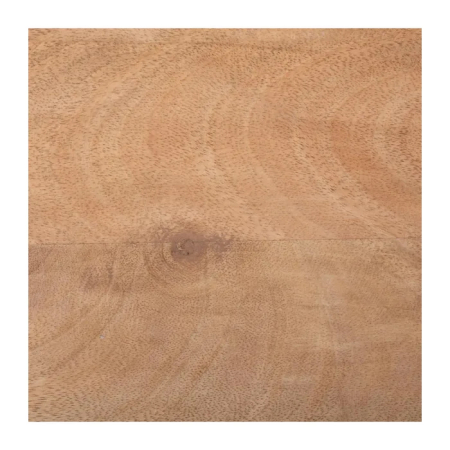 Masuta cafea rotunda Atmosphera Gypsy din lemn masiv de manguier, 51x34 cm, maro [5]