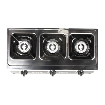 Mini Aragaz Portabil Detoolz DZ-EI1009-G01, 8.4KW, 3 Ochiuri, Piezo [7]