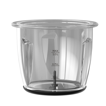 Mini Tocator BEKO CHG81442BX, 1l, 400W, 2 treapte viteza, Argintiu-Negru [4]
