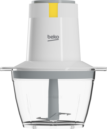 Mini tocator Beko CHP62522W, 500 W, 0.5 L, 1 viteza, 2 cutite otel inoxidabil, Alb [0]