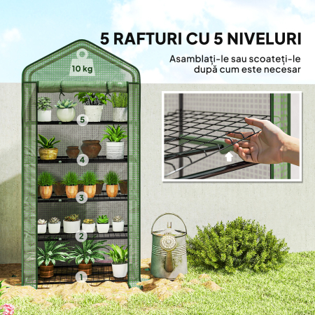  Minisera 5 Nivele - Portabila cu Husa Ranforsata & Usa Rulabila [4]