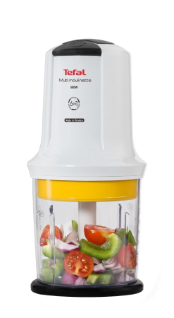 Bucatarie - Minitocator Multi Moulinette 6 in 1 MQ723138, 500 W, 6 functii, 4 lame, accesoriu sosuri, alb