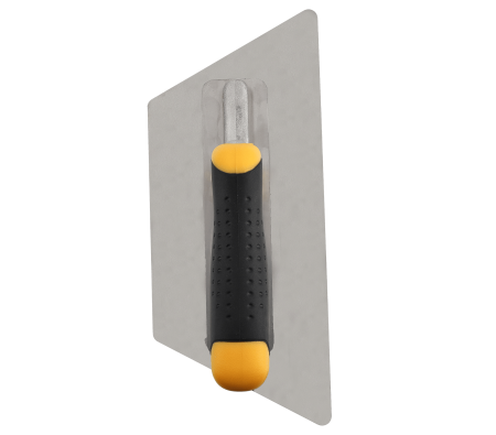 Unelte de vopsit si tencuit - Mistrie trapezoidala flexibila Hardy 240x140x100mm, maner 2K