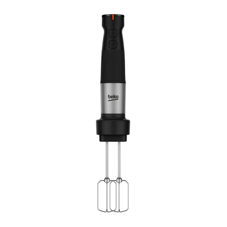 Mixer de mana Beko HBA81762BX, 3in1, 750 W, capacitate 1 l, viteza variabila, 4 functii, 2 cutite, negru / inox [3]