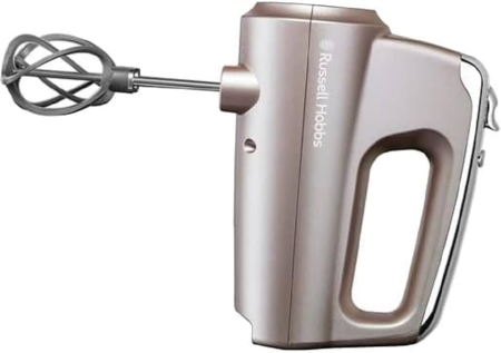 Mixere - Mixer Russell Hobbs Swirl, 350W, 5 viteze, accesorii incluse, bol inox, gri fumuriu