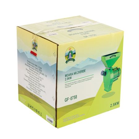 Zootehnie & Agricultura - Moara de cereale Micul Fermier, 2.5KW, capacitate de productie 200Kg/h