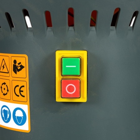 Moara electrica 1300W/19000 rpm cu galeata plastic 50L [7]