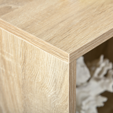  Mobile Libreria Moderno a 6 Cubi in Legno, 65.5x30x97.5 cm, color Rovere [7]