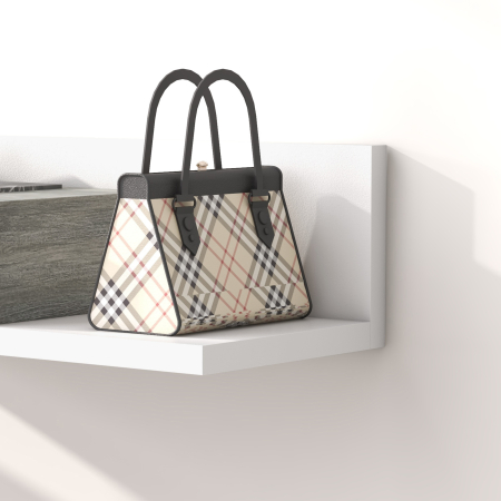  Mobilier Hol 2-in-1 cu Oglinda si Sertar 75x35x75 cm⁠ - Gri [6]