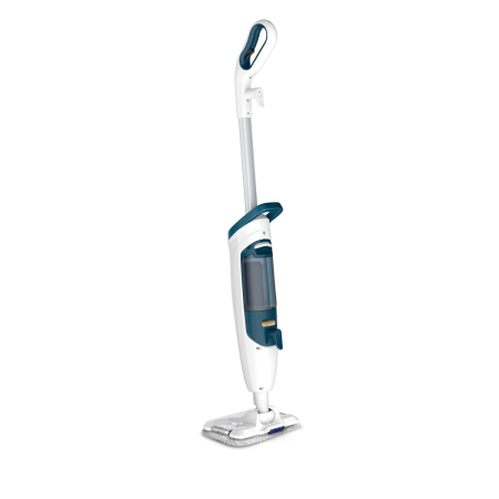 Mop cu abur Rowenta Steam Power RY6597WH, 1200 W, 0.6 L, filtru anticalcar, 3 setari abur, alb [1]