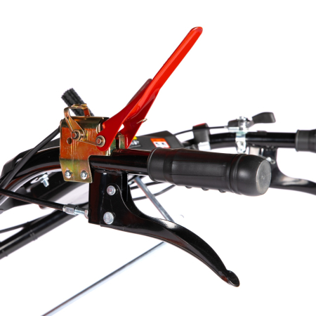 Motocultor Detoolz 8.5CP 212CC, benzina, 4T, 4 viteze, pornire manuala, cu roti [1]