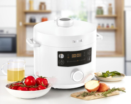 Multicooker cu gatire sub presiune Tefal Turbo Cuisine CY754130, aplicatie dedicata My Tefal, 4.8L, 10 programe automate, Functii inteligente, 12  [3]