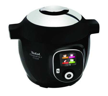 Multicooker inteligent Tefal Cook4Me+ Connect CY855830, aparat de gatit sub presiune cu conexiune bluethooth, vas cu invelis ceramic antiaderent 6L, [12]
