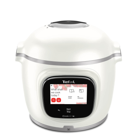 Multicooker inteligent Tefal Cook4me Touch Pro CY9441F2, 1600W, vas cu invelis ceramic antiaderent 6L, 13 programe de gatire, cantar integrat, 250 [12]