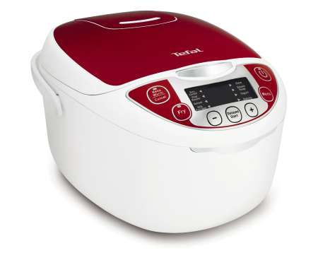 Bucatarie - Multicooker TEFAL Fuzzy RK705138, 750 W, 12 functii, tehnologia Fuzzy Logic Artificial Intelligence, 6 moduri de gatit, pornire programabila, 6 acc