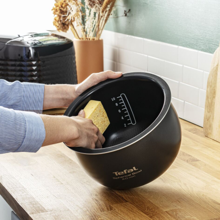 Multicooker Tefal SpheriCook 16in1 RK745800, 820W, capacitate 5L, panou de comanda LED, functie mentinere la cald 24h, negru [1]
