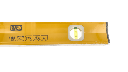 Nivela Hardy cu magnet seria *43*, lungime 60 cm, 2 fiole [4]