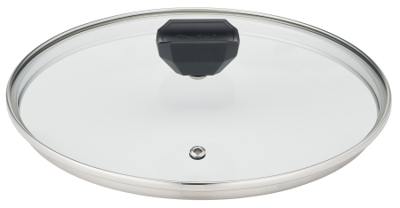 Oala cu capac Simply Clean B5674653, 24 cm, invelis antiaderent 100% sigur, Thermo-Signal™, baza Diffusion+, 4.5 L, aluminiu, negru [4]