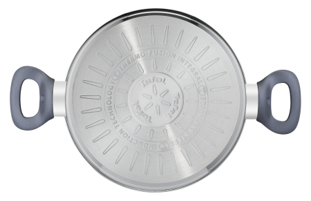 Oala Daily Cook G7124645, capacitate 5 L, gradatii, capac sticla, 24 cm, inox, argintiu [2]
