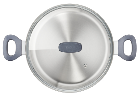 Oala Daily Cook G7124645, capacitate 5 L, gradatii, capac sticla, 24 cm, inox, argintiu [3]