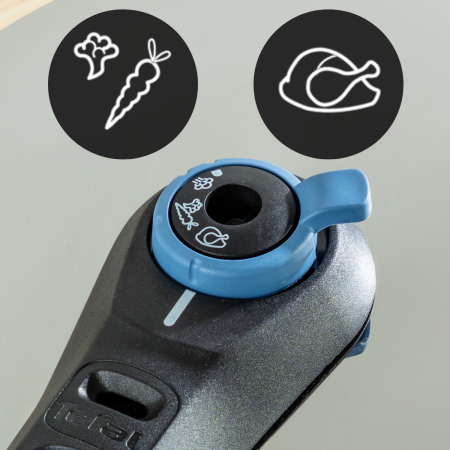Oala sub presiune Tefal Secure Trendy P2580402, 4 L, sistem siguranta in 5 puncte, 2 programe de gatire, compatibil cu inductia, argintiu [8]