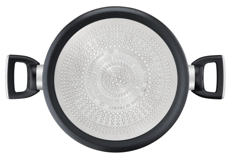 Oala Unlimited G2554672, 24 cm, invelis antiaderent 100% sigur, Titanium Anti-Scratch, Thermo-Signal™, baza Thermo-Fusion™, aluminiu, negru [3]