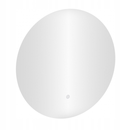 Oglinda baie LED rotunda cu functie anti-aburire, iluminare perimetrala reglabila cu control tactil, 60 cm [6]