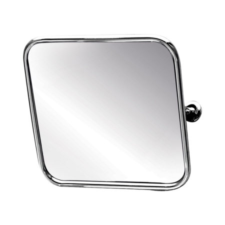 Mobilier pentru baie - Oglinda Cersanit, Etiuda, rabatabila, patrata, 60X60 cm