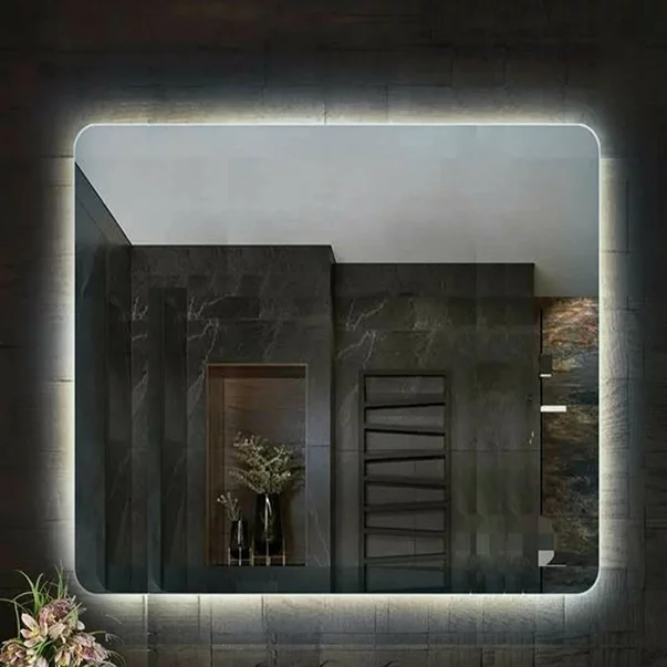 Oglinda cu iluminare si dezaburire Fluminia Verona 80 cm [0]