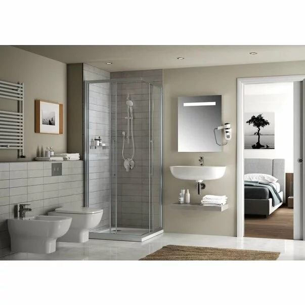 Mobilier pentru baie - Oglinda cu iluminare si dezaburire Ideal Standard Mirror&Light 80x70 cm