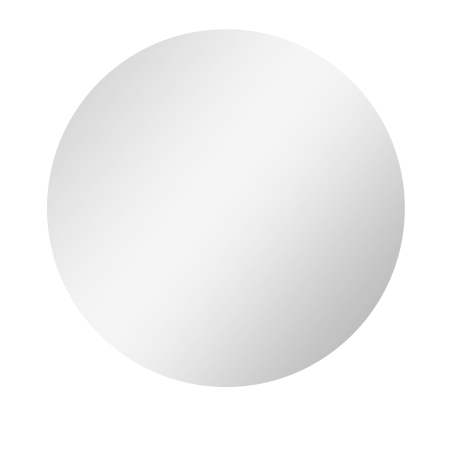 Baie -  Oglinda de Baie cu Lumini LED Reglabile, Comutatoare Touch si Design Anti-aburire, Ø60 cm