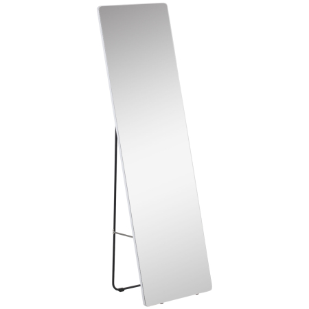  Oglinda de toaleta, suspendata sau inclinata, din aliaj de aluminiu, argintiu [0]