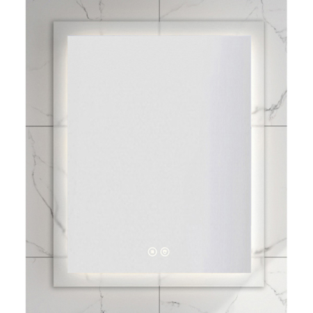 Oglinda Fluminia, Miro 60, dreptunghiulara, cu LED, 3 culori, dezaburire, 60 cm [3]