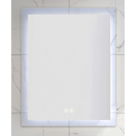 Oglinda Fluminia, Miro 60, dreptunghiulara, cu LED, 3 culori, dezaburire, 60 cm [4]