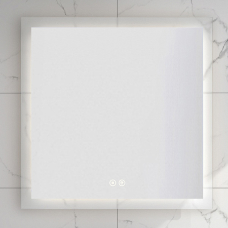 Oglinda Fluminia, Miro 75, dreptunghiulara, cu LED, 3 culori, dezaburire, 75 cm [3]