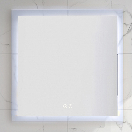 Oglinda Fluminia, Miro 75, dreptunghiulara, cu LED, 3 culori, dezaburire, 75 cm [4]