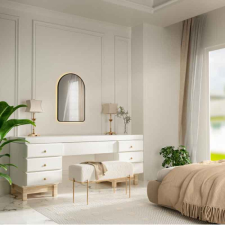 Mobilier pentru baie - Oglinda LED Fluminia Gaudi Black, 50x80cm, dezaburire, lumina ambientala, rama neagra