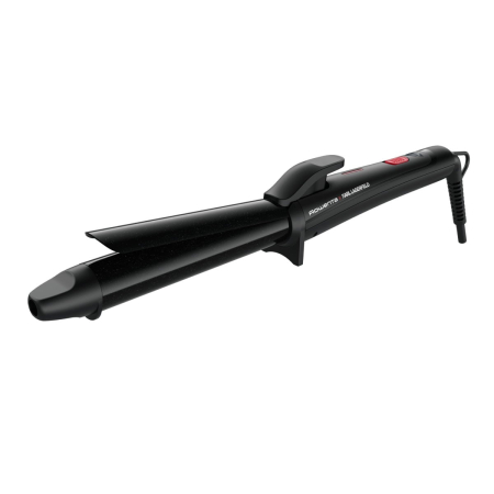 Baie - Ondulator de par Rowenta Karl Lagerfeld CF321LF0, învelis exclusiv Keratin & Glow, 200°C, cablul 1.8m, negru&rosu