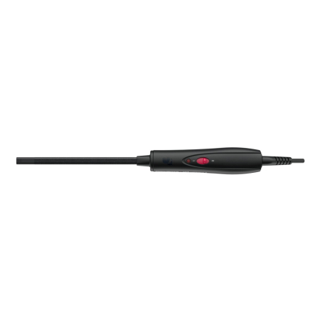 Ondulator de par Rowenta Karl Lagerfeld Curls Forever CF311LF0, diametru 10mm, 180° C, învelis Keratin&Shine, încalzire rapida, manusa de protecție, cablul 1.8m, negru&rosu [1]
