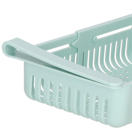 Organizator frigider, model cos extensibil, 16x28.5cm, menta [4]