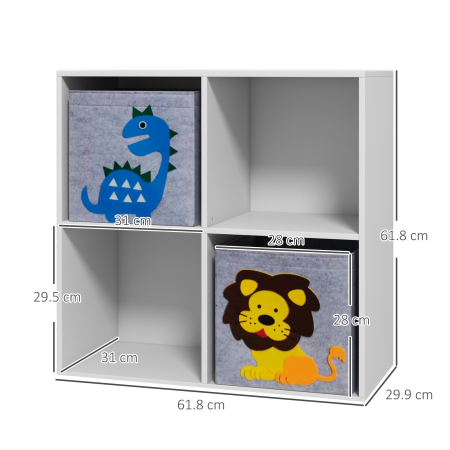  Organizator pentru Jucarii pentru Copii, Alb [2]