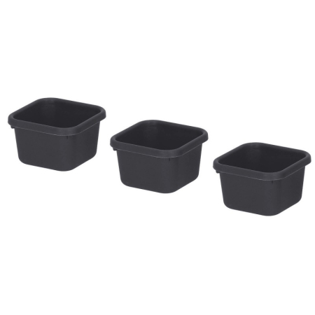 Organizator sertar bucatarie, 8 piese, negru [4]